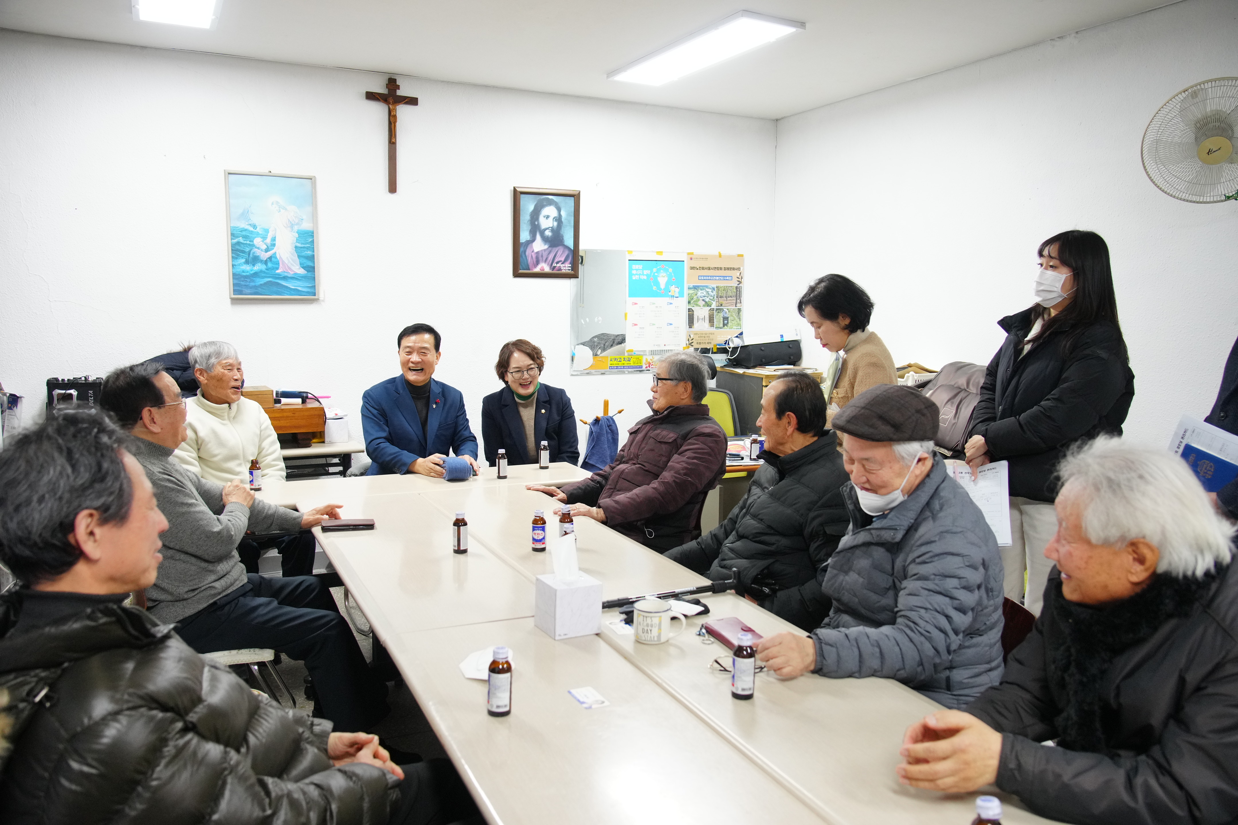 새해맞이 경로당 신년인사 신우노인회 경로당 이미지