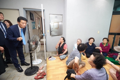 민선7기 출범 경청과 소통을 위한 현장방문 - 보문동