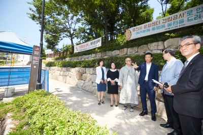 민선7기 출범 경청과 소통을 위한 현장방문-돈암2동
