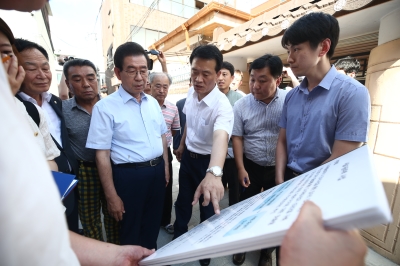 박원순 시장 가꿈주택 현장방문