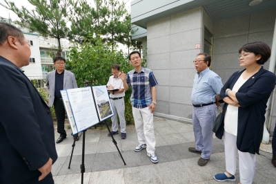 정릉 교통광장 현장방문