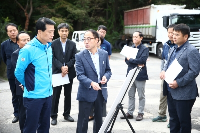 도시관리지원센터 영락모자원 현장방문