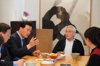 서세옥 성북구립미술관 명예관장 간담회