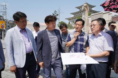 동덕여대 앞 오거리 교통환경개선 현장방문