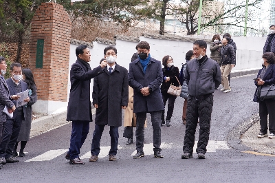 돈암1동 신년인사회 및 현장방문