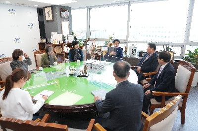 새마을회 성금 전달식
