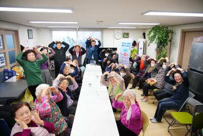 새해맞이 경로당 신년인사 삼선SH빌(아)경로당
