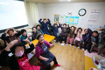 새해맞이 경로당 신년인사 종암극동(아)경로당