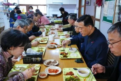 새해맞이 경로당 방문 길음뉴타운2단지푸르지오 경로당