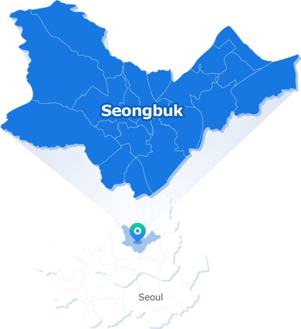 Seongbuk-gu map