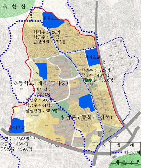 배치구상 지도