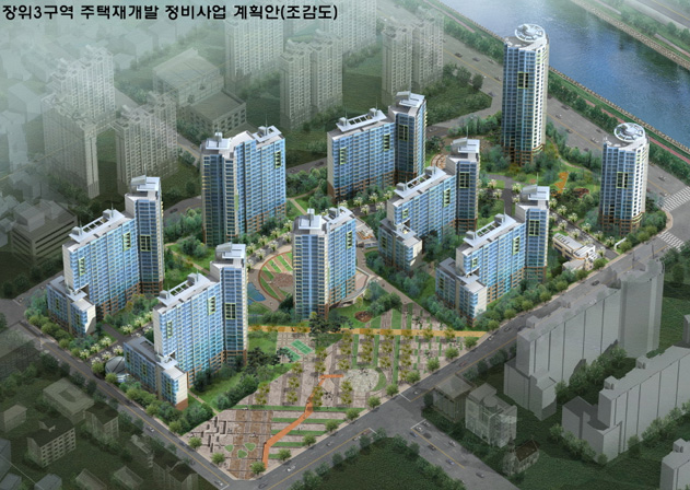 장위3구역 배치도